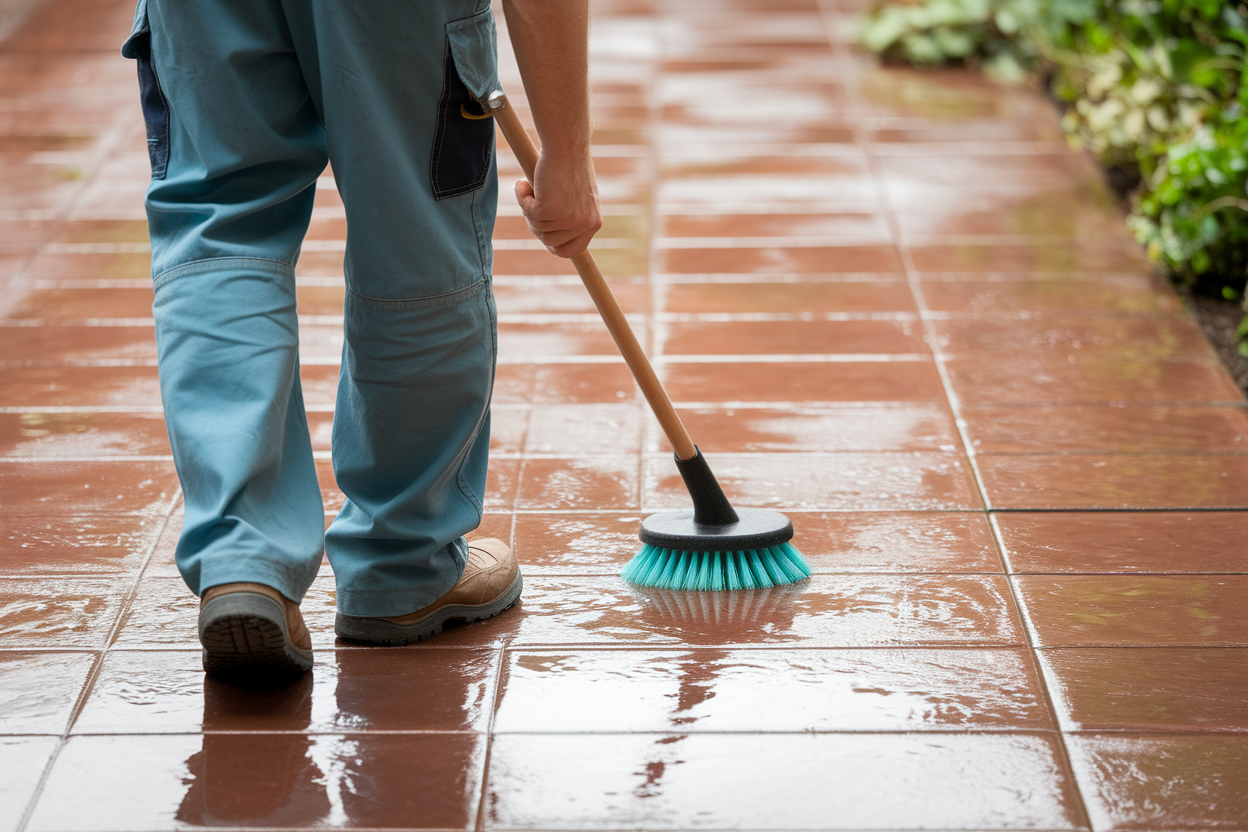 Percarbonate de Soude : Comment Nettoyer Efficacement Votre Terrasse