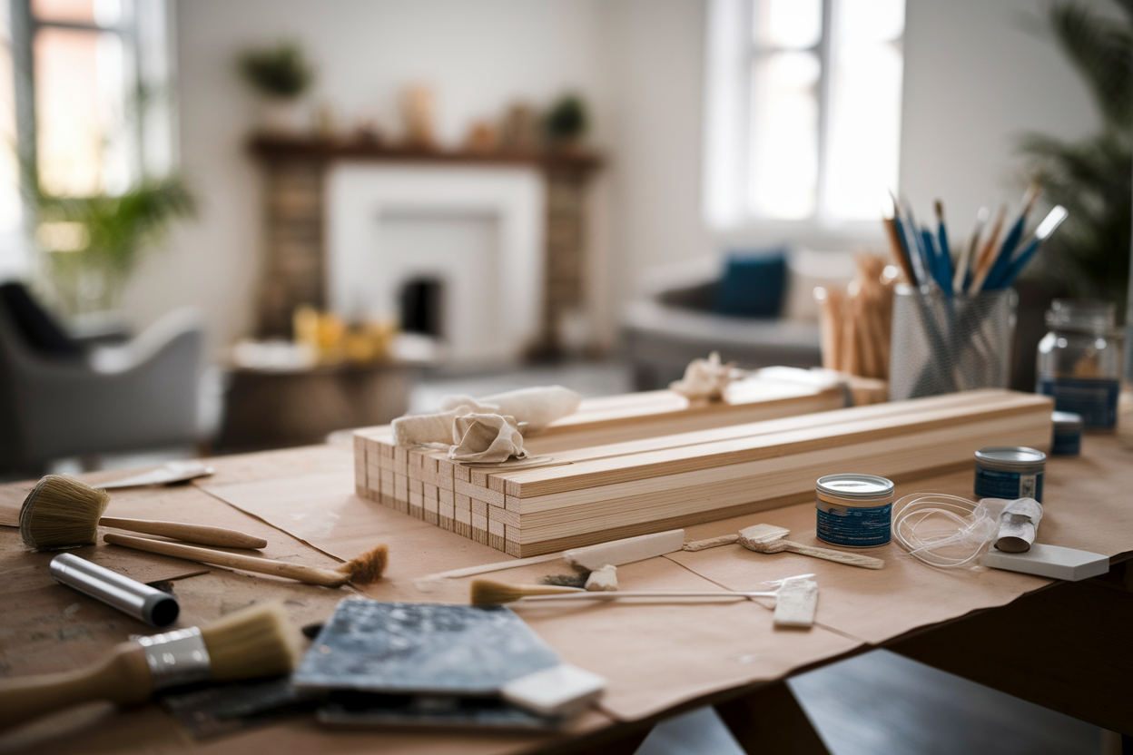 Manteau de Cheminée : Comment Fabriquer votre Décorative à Petit Prix