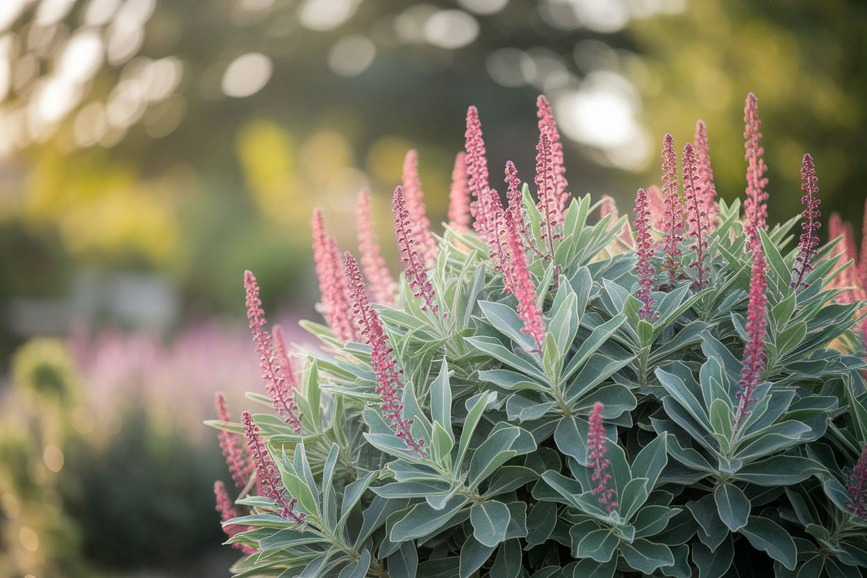 eleagnus-feuilles-argentees-soleil-flou