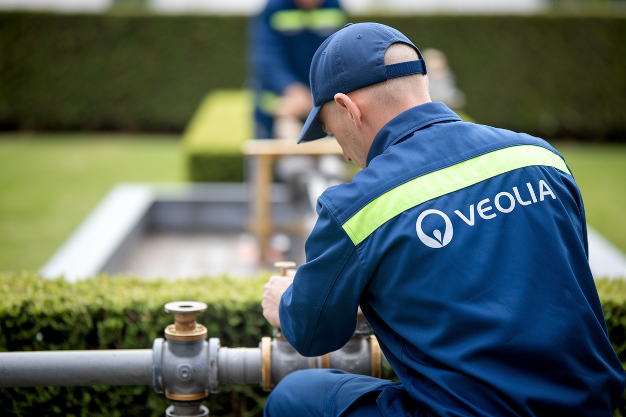 plombier-veolia-uniforme-tuyaux-exterieur