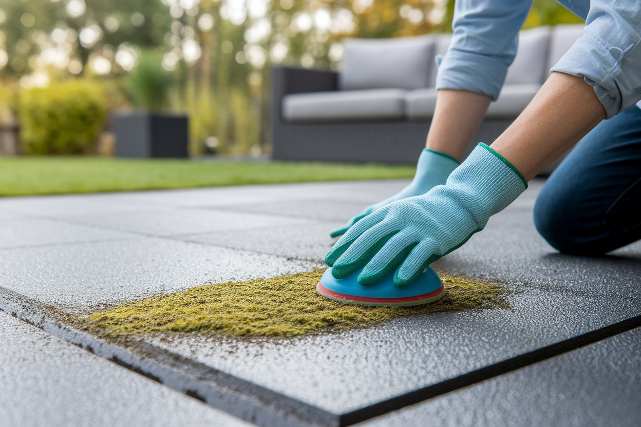 gants-nettoyage-terrasse-resine-mousse