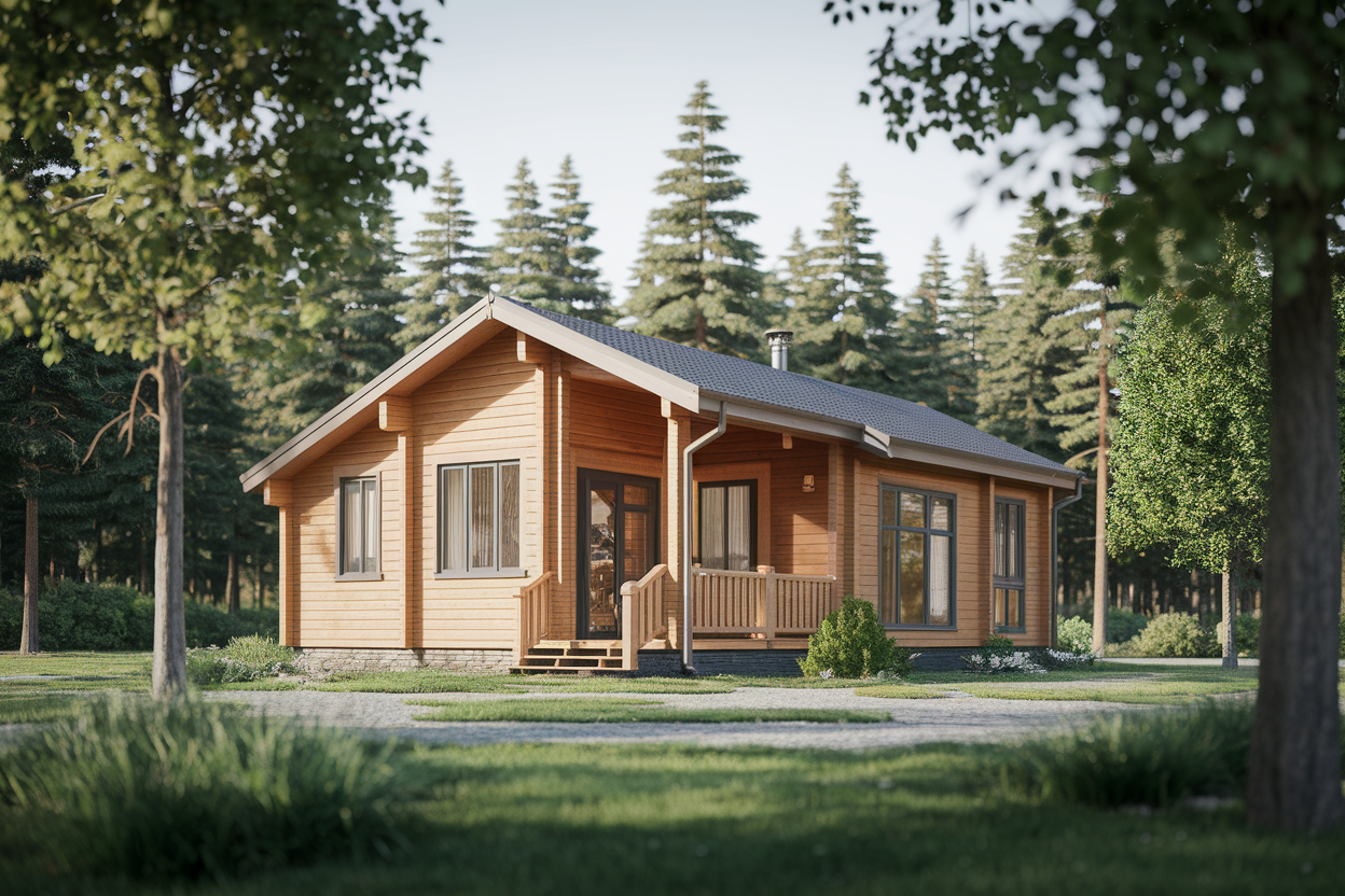 maison-bois-foret-fenetres-porche