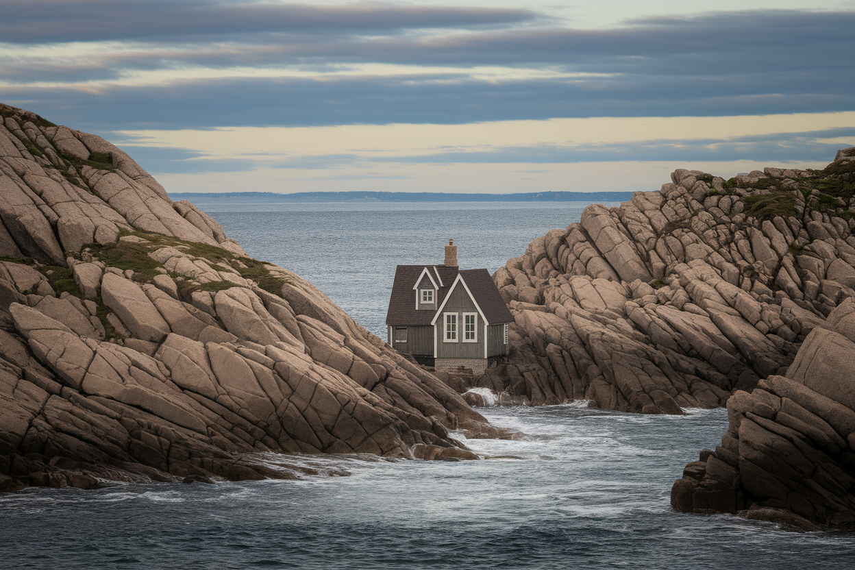 maison-entre-rochers-vagues-mer