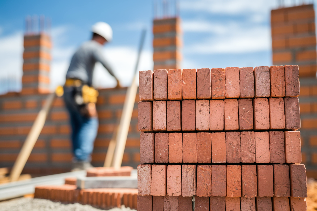 pile-briques-macon-chantier