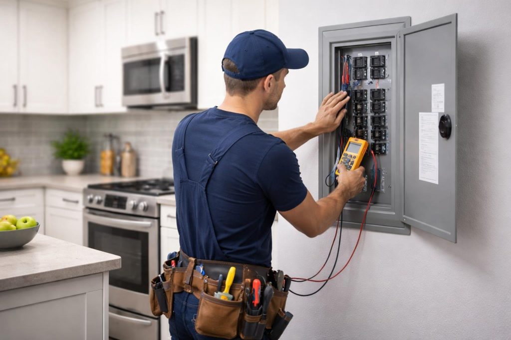cuisine-moderne-electricien-panneau-placards