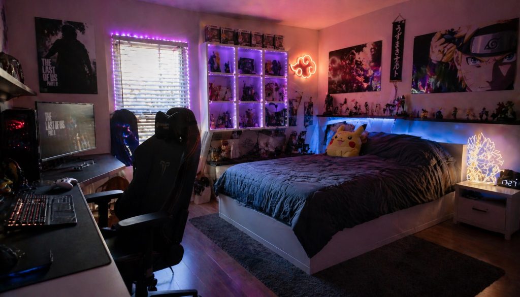 Idées et inspirations pour la décoration d'une chambre geek
